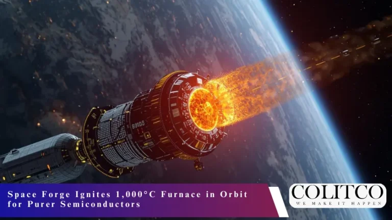 Space Forge Ignities 1000 Furanance in Orbit for Purer Semiconductor