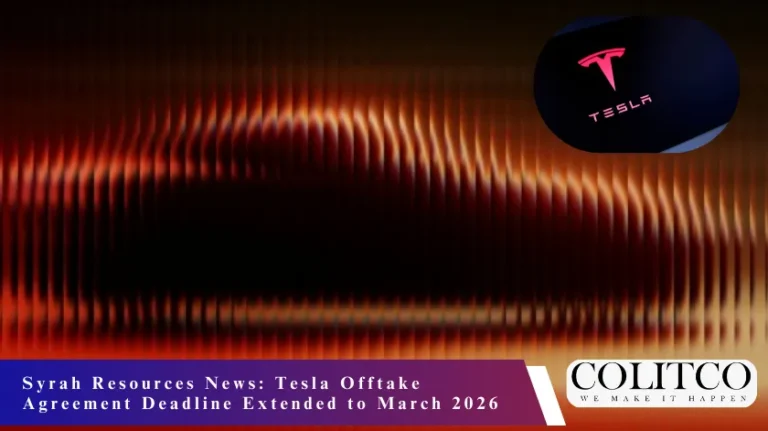 Syrah Resources News: Tesla Offtake Agreement Deadline Extended to March 2026