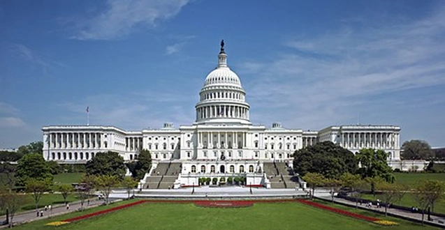 The United States Capitol In Washington D.C. As Lawmakers Face A Looming Government Shutdown Deadline
