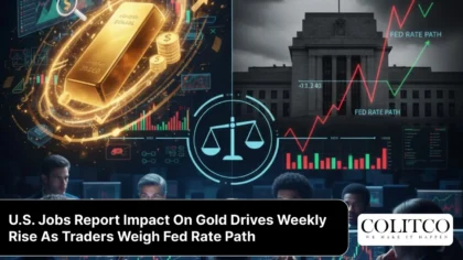 U.S.JobsReportImpactOnGoldDrivesWeeklyRiseAsTradersWeighFedRatePath