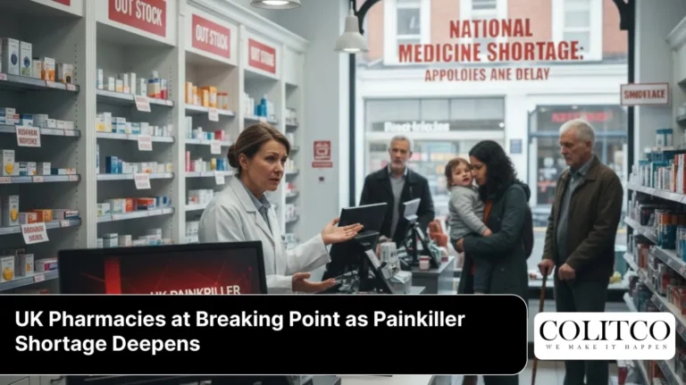 UK Pharmacies at Breaking Point as Painkiller Shortage Deepens
