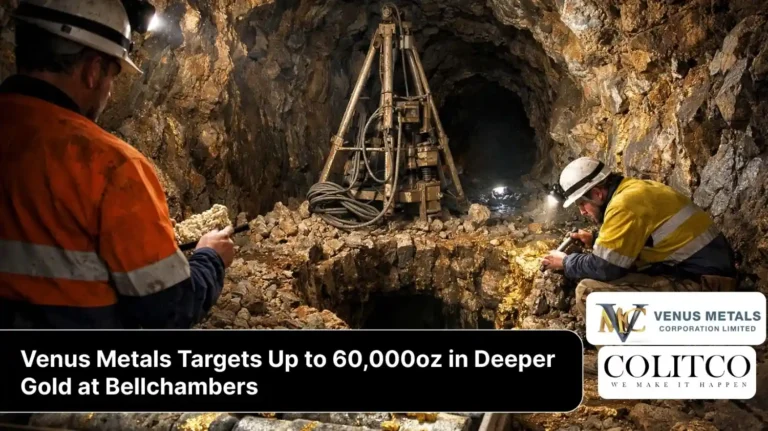 Venus Metals Targets Up to 60,000oz in Deeper Gold at Bellchambers