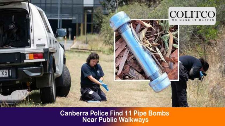 Canberra police find 11 pipe bombs near public walkways