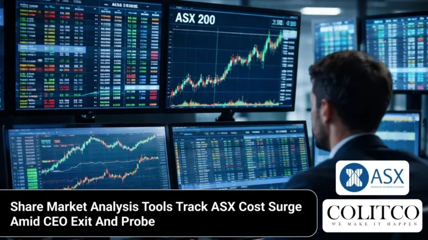 Share Market Analysis Tools Track ASX Cost Surge Amid CEO Exit And Probe