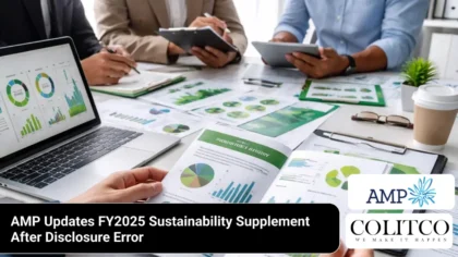 AMP Updates FY2025 Sustainability Supplement After Disclosure Error