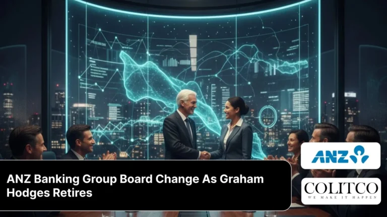 ANZ Banking Group Board Change As Graham Hodges Retires