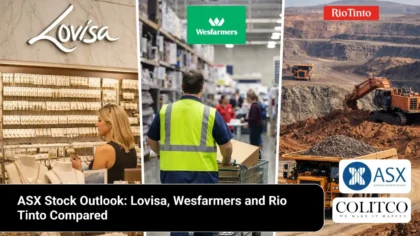 ASX Stock Outlook: Lovisa, Wesfarmers and Rio Tinto Compared