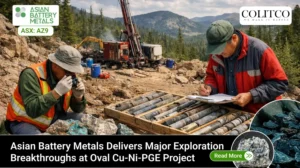 Asian Battery Metals Delivers Major Exploration Breakthroughs at Oval Cu-Ni-PGE Project