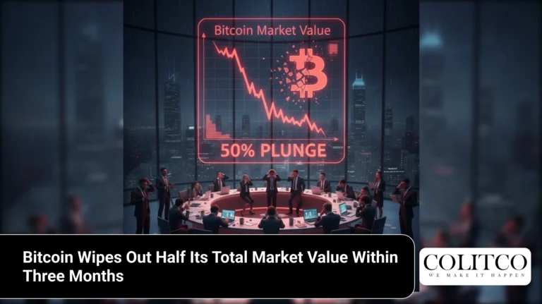 Bitcoin Wipes Out Half Its Total Market Value Within Three Months