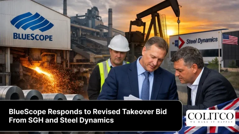 BlueScope Responds to Revised Takeover Bid From SGH and Steel Dynamics