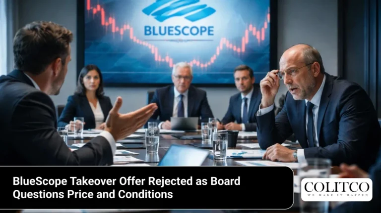 BlueScope Takeover Offer Rejected as Board Questions Price and Conditions