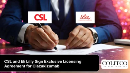 CSL and Eli Lilly Sign Exclusive Licensing Agreement for Clazakizumab
