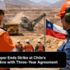 Capstone Copper Ends Strikeat Chiles Mantoverde Mine with Three-Year Agreement