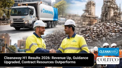 Cleanaway H1 Results 2026: Revenue Up, Guidance Upgraded, Contract Resources Outperforms