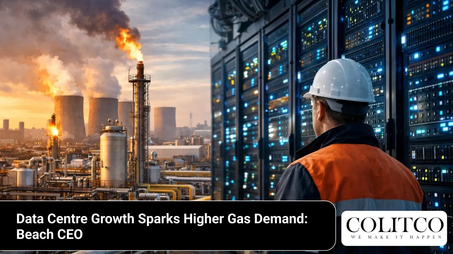 Data Centre Growth Sparks Higher Gas Demand Beach CEO