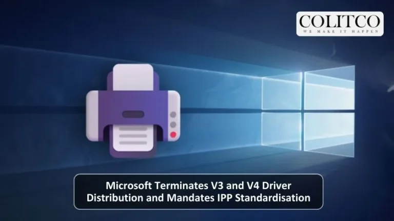 Microsoft Terminates V3 and V4 Driver Distribution and Mandates IPP Standardisation