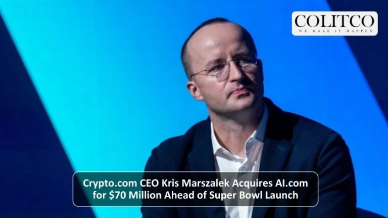 Crypto.com CEO Kris Marszalek Acquires AI.com for $70 Million Ahead of Super Bowl Launch
