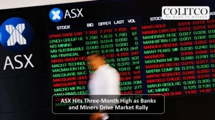 ASX Hits Three-Month High as Banks and Miners Drive Market Rally