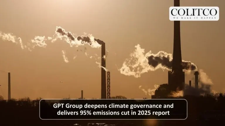 GPT Group deepens climate governance and delivers 95% emissions cut in 2025 report