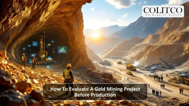 How To Evaluate A Gold Mining Project Before Production