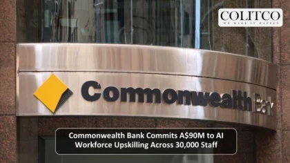 Commonwealth Bank Commits A$90M to AI Workforce Upskilling Across 30,000 Staff