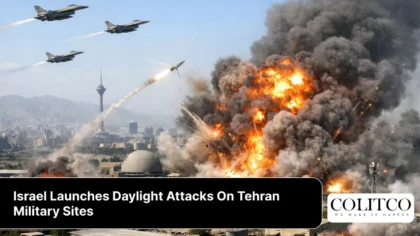 Israel Launches Daylight Attacks On Tehran Military Sites