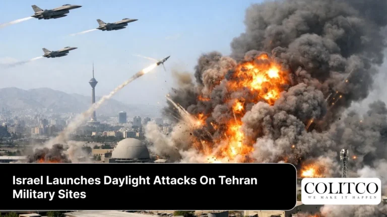 Israel Launches Daylight Attacks On Tehran Military Sites