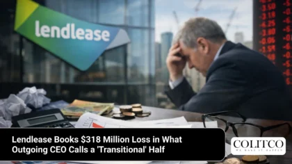 Lendlease Books $318 Million Loss in What Outgoing CEO Calls a 'Transitional' Half