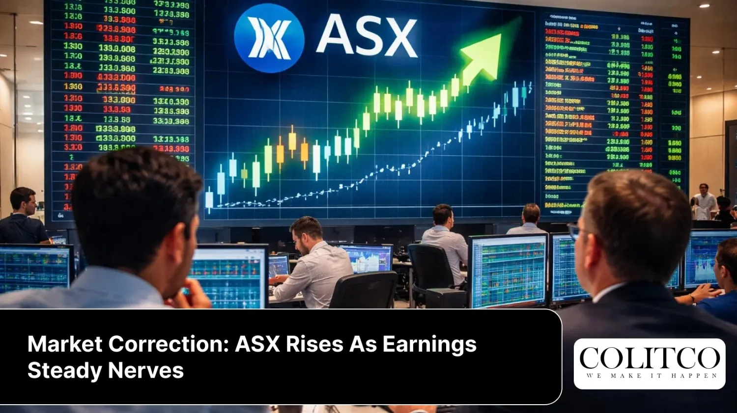 Market Correction: ASX Rises As Earnings Steady Nerves