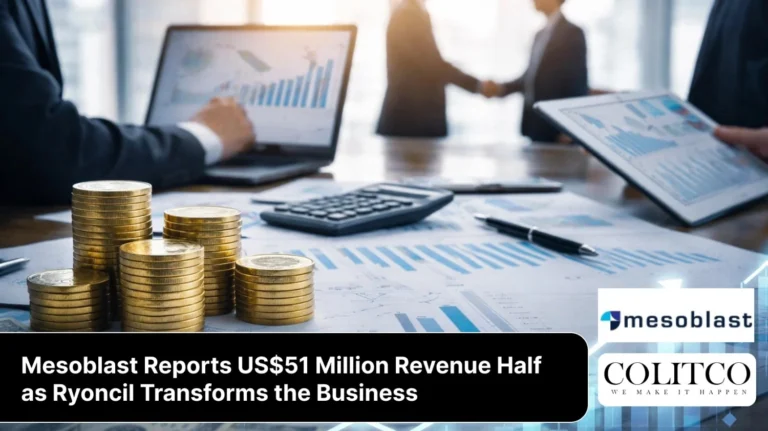 Mesoblast Reports US$51 Million Revenue Half as Ryoncil Transforms the Business