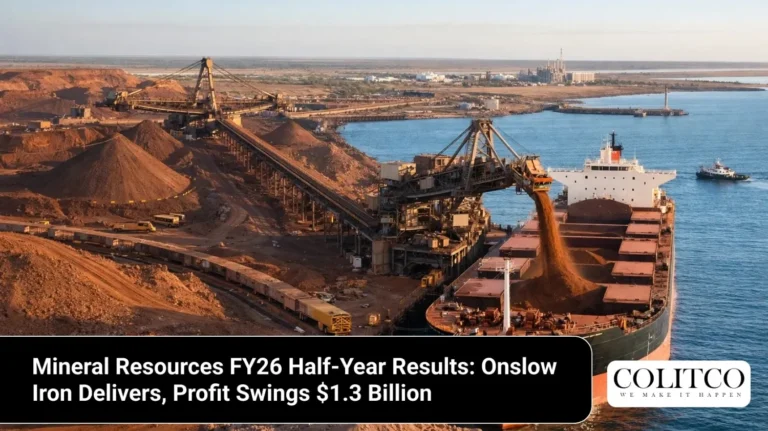 Mineral Resources FY26 Half-Year Results: Onslow Iron Delivers, Profit Swings $1.3 Billion