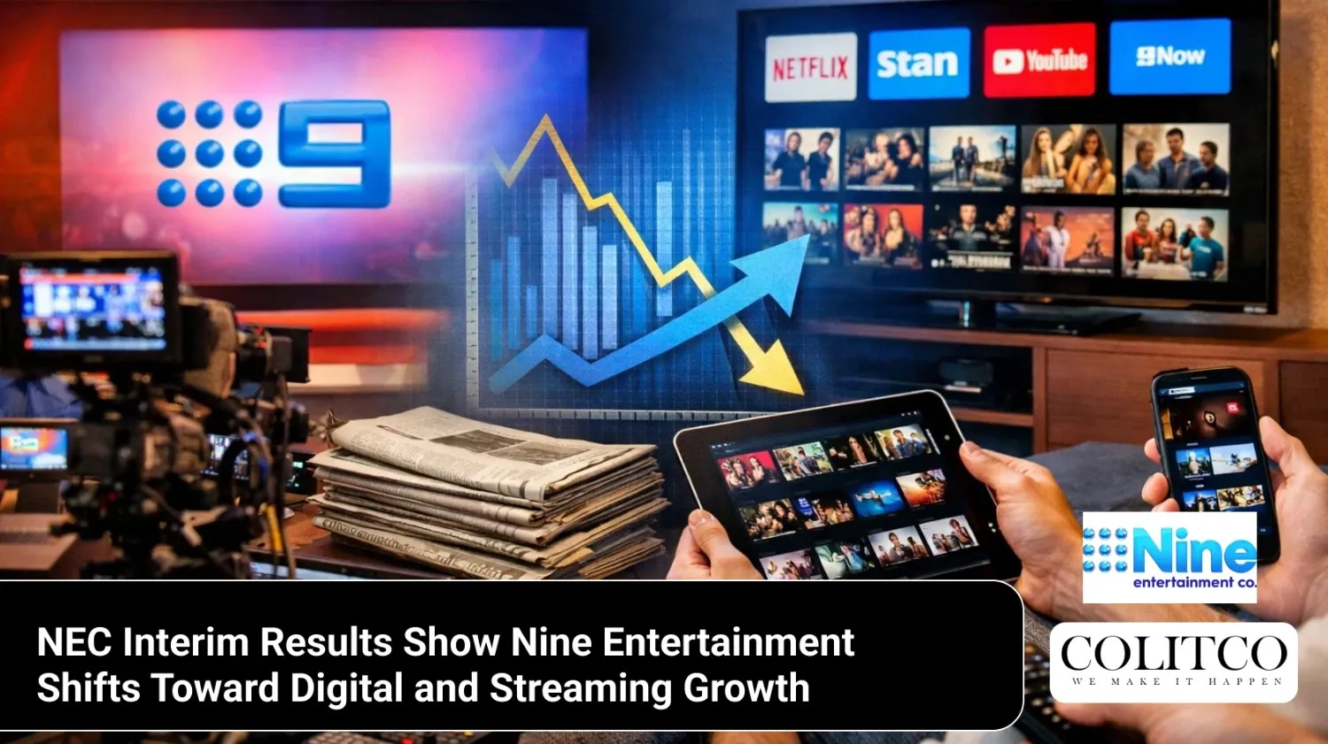 NEC Interim Results Show Nine Entertainment Shifts Toward Digital and Streaming Growth