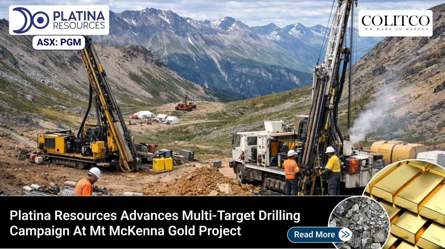 Platina Resources Advances Multi-Target Drilling Campaign at Mt McKenna Gold Project