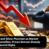 PricesofGoldandSilverPlummetasMarketTurbulenceIntensifiesPricesRetreatSharplyfromRecentRecordHighs