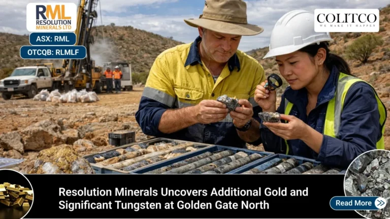 Resolution Minerals Uncovers Additional Gold and Significant Tungsten at Golden Gate North
