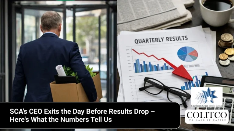 SCA's CEO Exits the Day Before Results Drop – Here's What the Numbers Tell Us