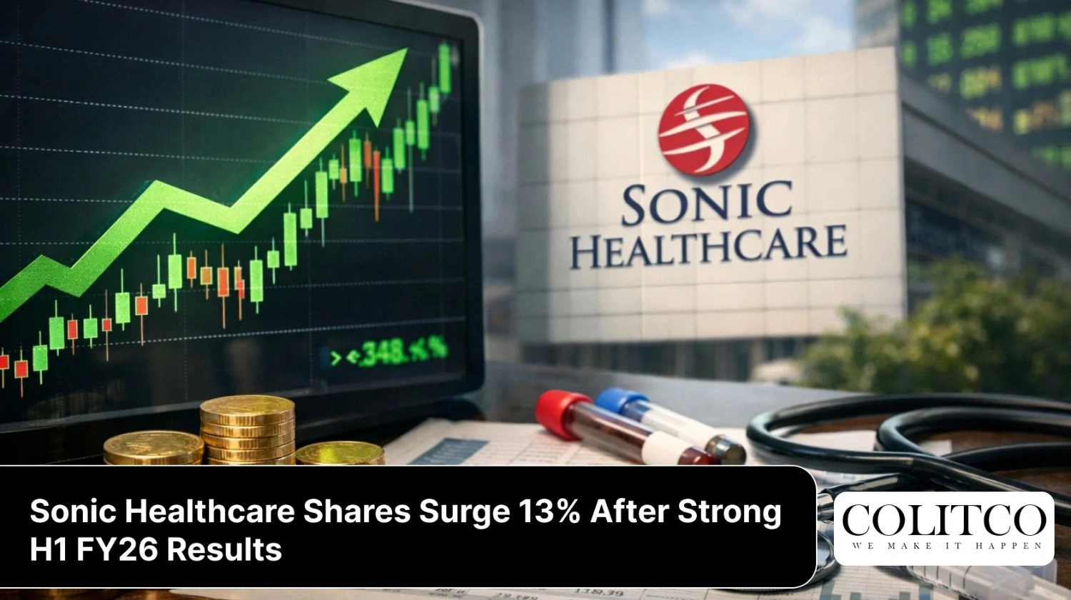 Sonic Healthcare Shares Surge 13% After Strong H1 FY26 Results