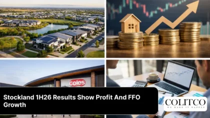 Stockland 1H26 Results Show Profit And FFO Growth