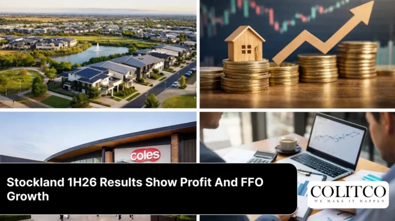 Stockland 1H26 Results Show Profit And FFO Growth