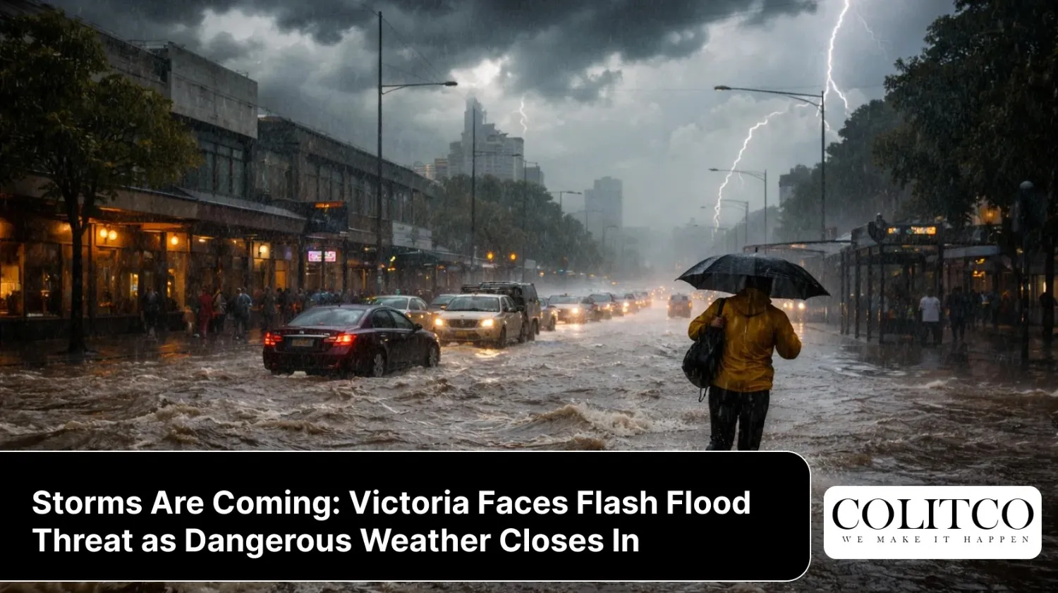 Storms Are Coming: Victoria Faces Flash Flood Threat as Dangerous Weather Closes In