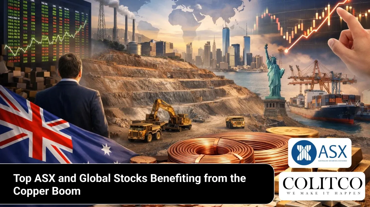 Top ASX and Global Stocks Benefiting from the Copper Boom