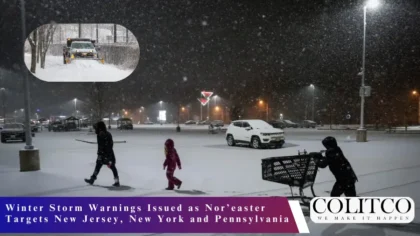 Winter Storm Warnings Issued as Nor’easter Targets New Jersey, New York and Pennsylvania