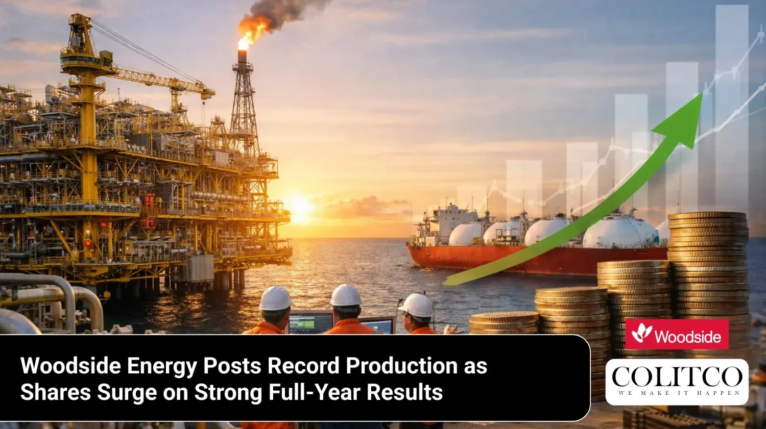 Woodside Energy Posts Record Production as Shares Surge on Strong Full-Year Results