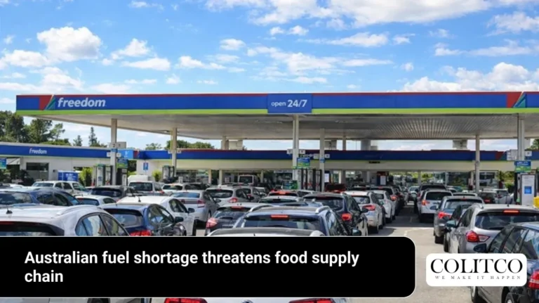 Australian fuel shortage threatens food supply chain