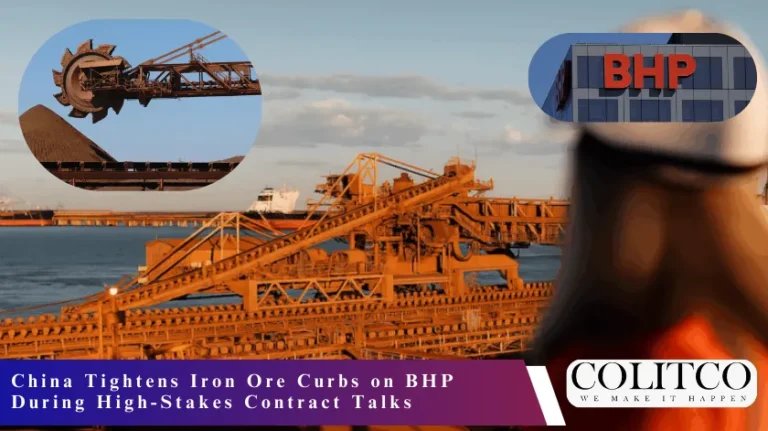 China Tightens Iron Ore Curbs on BHP During High-Stakes Contract Talks