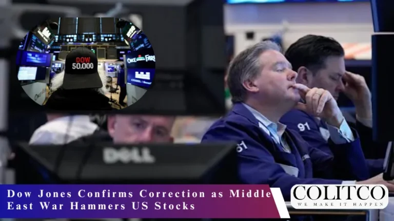 Dow Jones Confirms Correction as Middle East War Hammers US Stocks