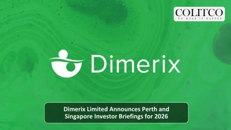 Dimerix Limited Announces Perth and Singapore Investor Briefings for 2026