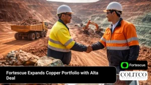 Fortescue Expands Copper Portfolio with Alta Deal