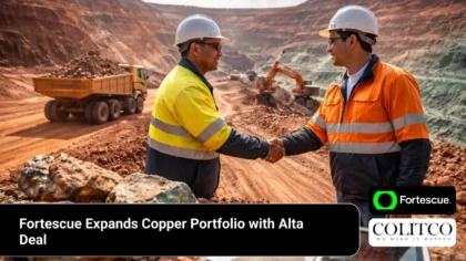 Fortescue Expands Copper Portfolio with Alta Deal