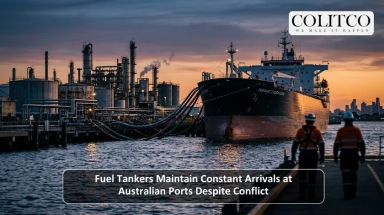 Fuel Tankers Maintain Constant Arrivals at Australian Ports Despite Conflict